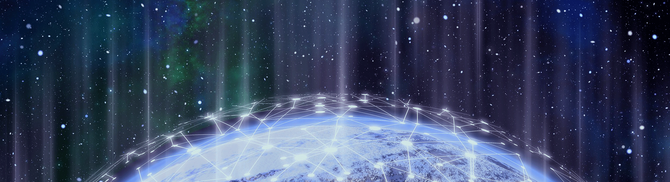 Light projecting from globe