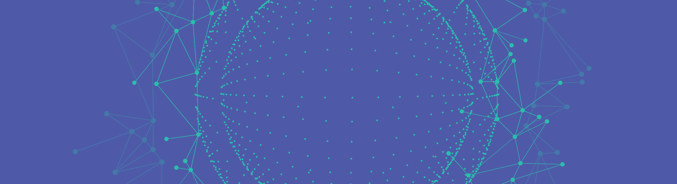 Geometrical circle made out of dots