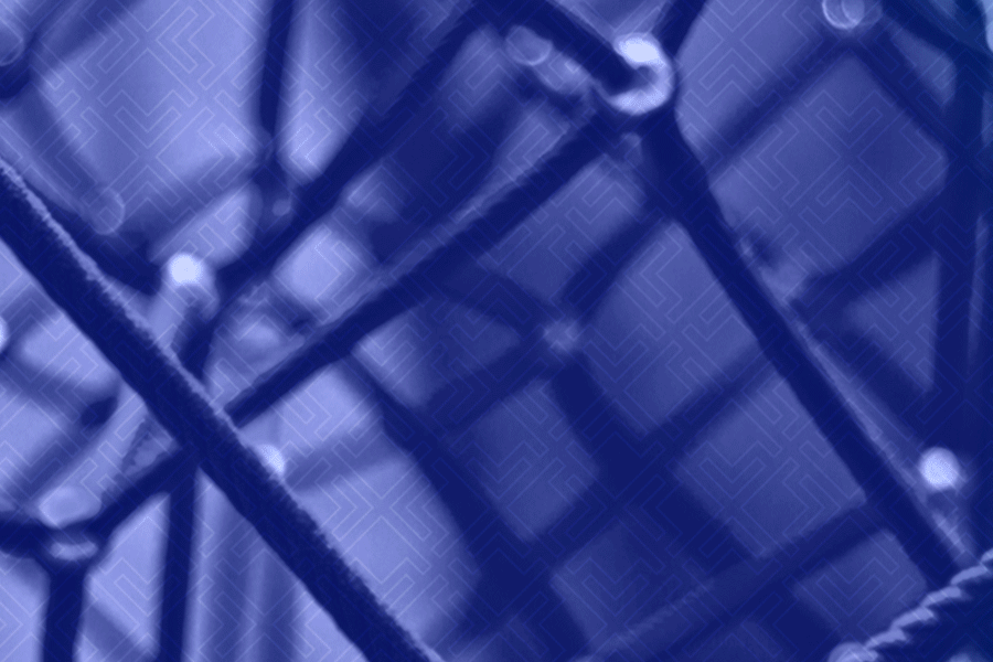 abstract purple and blue web