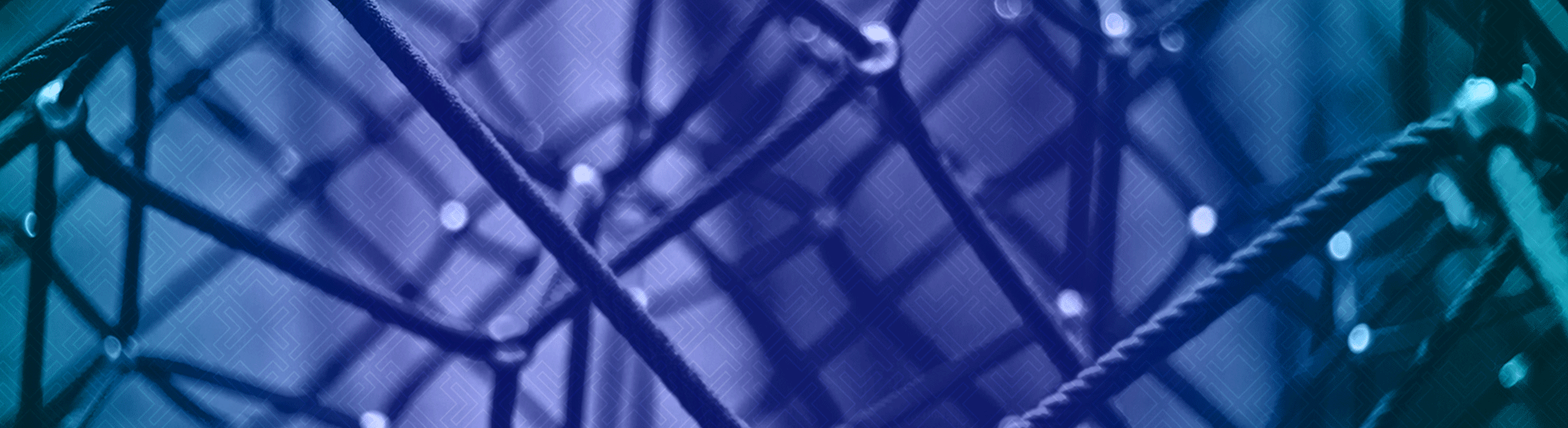 abstract purple and blue web