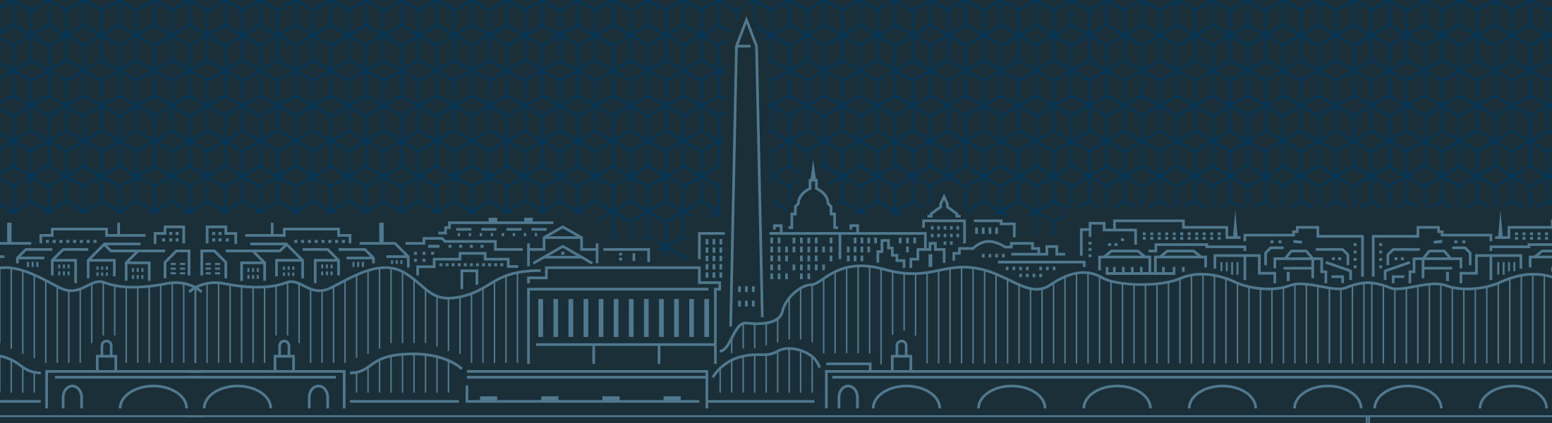 Washington DC outlined