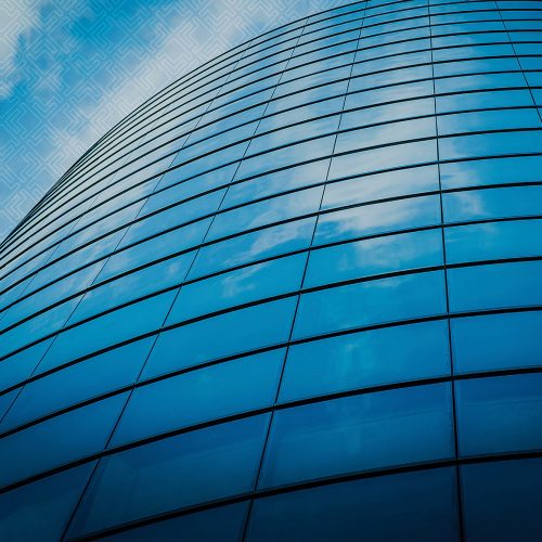 Building windows looking up