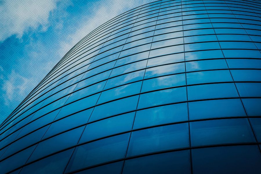 Building windows looking up